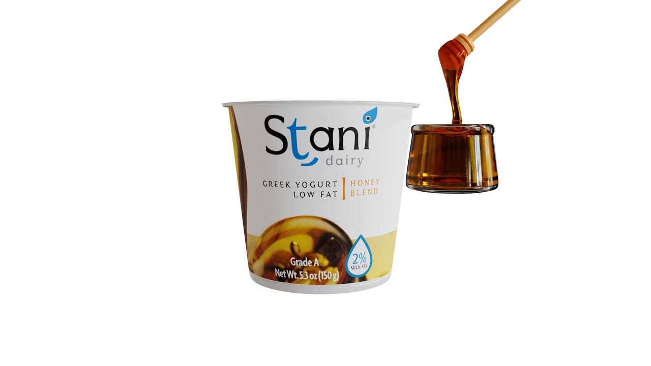 Stani Dairy: Honey Blend Greek Yogurt