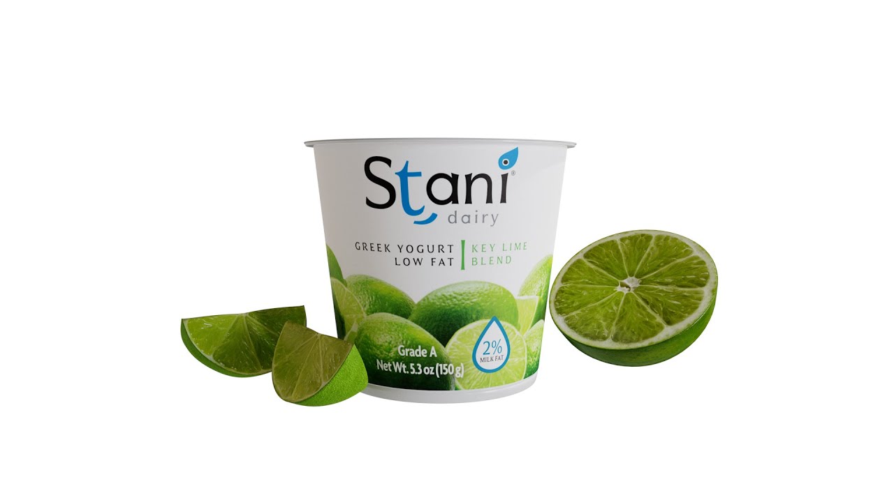 Stani Dairy: Key Lime Blend Greek Yogurt